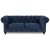 Chesterfield Montgomery 3-pers sofa - Bl fljl