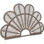 Peacock sengegavl i rattan (Passer til 80-120 cm seng) - Brun + Mbelfdder