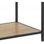 Seaford konsolbord med skuffer 100 x 35 cm - Eg/sort