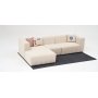 Beyza divan sofa venstre - Creme