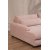 River divan sofa venstre - Pink