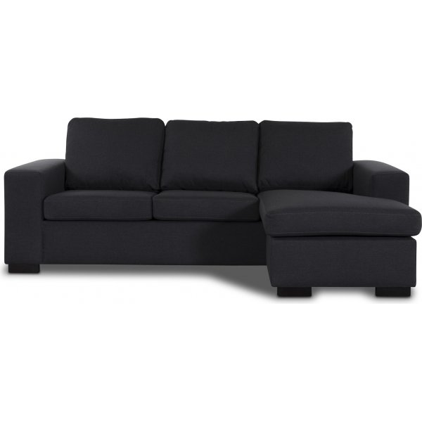 Solna Chaiselong sofa antracit - Hjre