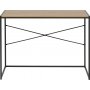 Seaford skrivebord 100 cm - Eg/sort