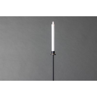 Hogehall LED lysestage H102 cm - Sort/Hvid