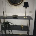 Kundebillede Messingfarvet base - 110x35x81,5 cm