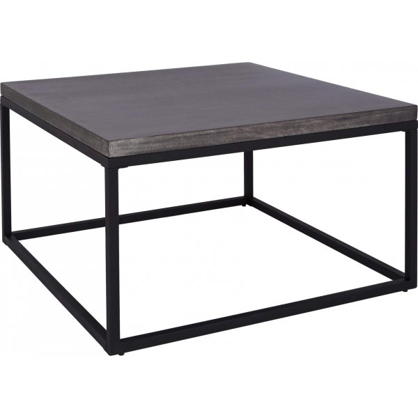 Beton sofabord 90 cm - Sort