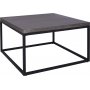 Beton sofabord 90 cm - Sort