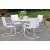 Kivik spisebord inkl. 4 stole - Hvid
