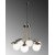 Vaduz loftslampe 4001 - Sort/antik