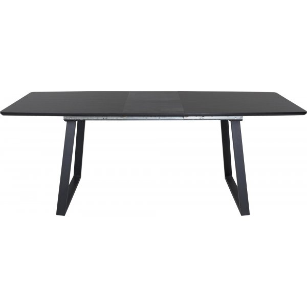 Hallsberg spisebord 160-200 cm - Sort