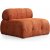 Petite 3-personers sofa - Orange