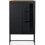 Edge highboard - Sort hjtrykslaminat (HPL)