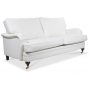 Howard London Premium 4-pers. Lige sofa - Hvid PU