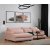 River divan sofa venstre - Pink