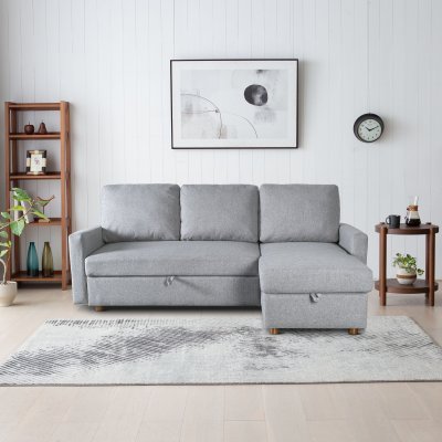 Ruben gr divan sofa med opbevaring + Pletfjerner til mbler
