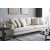 Remy Lounge 4-personers beige sofa 261 cm bred