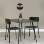 Solar loftslampe - Sort