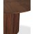 Nova spisebordsst, spisebord, der kan forlnges 130-170 cm inkl. 6 stk. sorte Alicia stole i bjet tr - Valnd + Pletfjerner til mbler