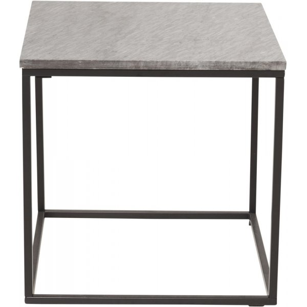 Kvarnbacken sidebord 50 x 50 cm - Sort/gr