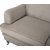 Birmingham Howard divansofa i beige stof