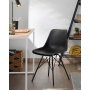 Landi skrivebord 120x60 cm - Hvid/eg