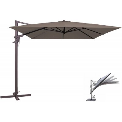 Marbella mrkegr parasol 250x250 cm