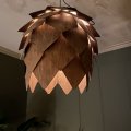 Kundebillede Loftslampe Frost - Valnød