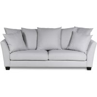 Arild 2,5-personers sofa med konvolutpuder - Offwhite linned