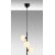 Domino loftslampe 11047 - Sort/hvid