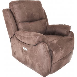 Enjoy Hollywood El-Recliner Lnestol - Lysebrun Microfiber + Tekstilrensning til mbler