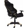 Alpha gaming stol - Sort/guld
