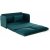 Saga 2-personers sovesofa - Petroleumsgrn