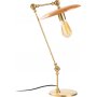 Irevne bordlampe - Guld