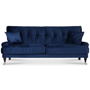 Adena 3-pers. Sofa - Midnatsbl fljl