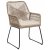 Vera udendrs spisestol - Lnestol beige / Sand