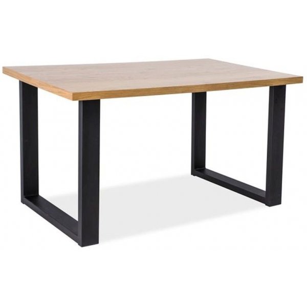 Aubrianna sofabord 110 x 60 cm - Sort/olieret eg