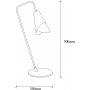 Pacman bordlampe - Sort/vintage