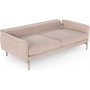 Mint 3-personers sofa - Powder pink