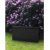 Dubrovnik pudeboks 146,5 x 61 cm 490 liter - Sort plastik