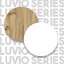 Luvio reol 19 - Eg/hvid