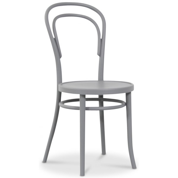 Bentwood stol No14 Klassiker - Lysegr