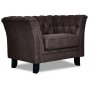 Chester Bridge lnestol vintage brun