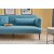 Revos 3-personers sofa - Turkis