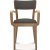 Solid stel stol - Valgfri farve på stel og polstring