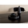 Spisebord Pelle 190x90 cm - Sortbejdset eg / Messing