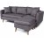 Sofia divan sofa hjre - antracit