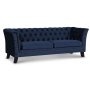 Chesterfield Liverpool 3-pers. Sofa - Bl fljl