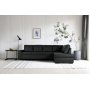 Solna sofa med ben ende 3A - Genanvendt lder + Tekstilrensning til mbler