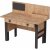 Valerin skrivebord 120 x 60 cm - Fyr/antracit