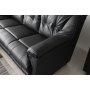 Hjalmar hjrnesofa - Sort (ko-lder)